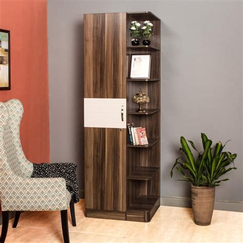 Buy Akron-Crystal Right Side Tall One-Door Cabinet from Home Centre at ...