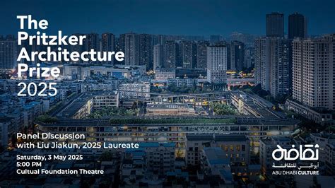2025 Pritzker Architecture Prize Laureate Lecture & Panel Discussion ...