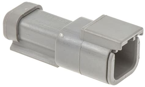 DTM04-2P-E003 Deutsch | Deutsch, DTM Automotive Connector Socket Grey 2 ...