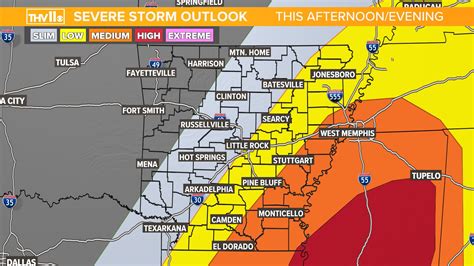 Arkansas to see strong severe storms Tuesday evening | thv11.com