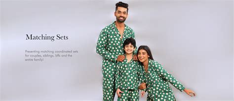 Get the Perfect Matching Pajama Set from Our Collection | PajamaTribe ...