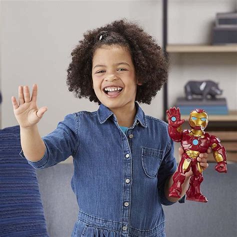 Buy Super Hero Adventures Marvel Mega Mighties Iron Man Collectible 10 ...
