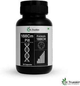 Dr.TrueSkin Formula 188CM Height Strong Care Capsules Price in India ...