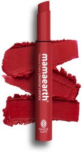 Mamaearth Moisture Matte Longstay Lipstick for 12 Hour Long Stay ...