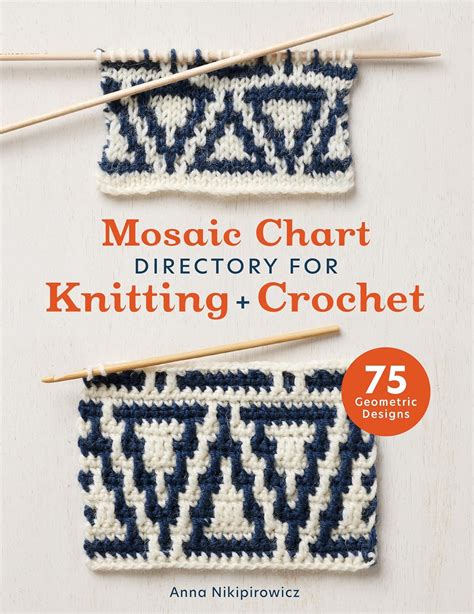 Buy Mosaic Chart Directory for Knitting and Crochet: 75 Geometric ...