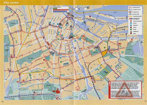 Maps of Amsterdam | Detailed map of Amsterdam in English | Maps of Amsterdam (Netherlands ...
