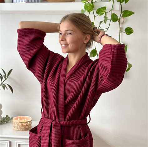 Waffle Bathrobe Women's at Jerry Magnuson blog