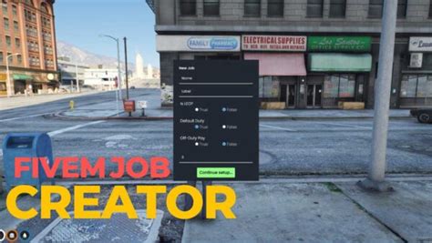 Image result for Job Creator Fivem Script