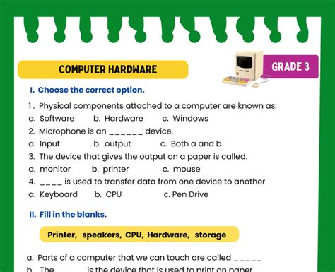 Image result for Hardware and Software Class 3