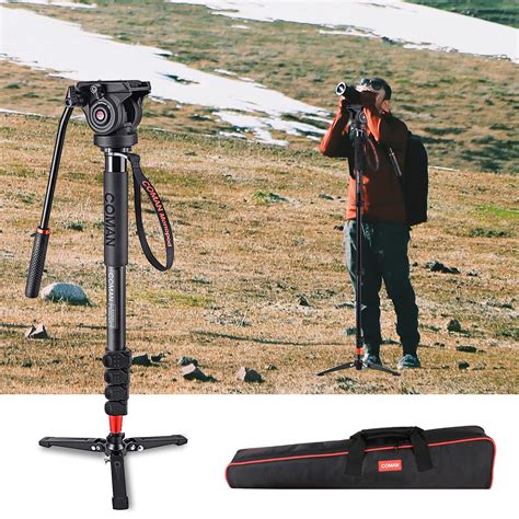 Buy Monopod, COMAN KX3232 73.2 inch Professional Monopod Tripod ...
