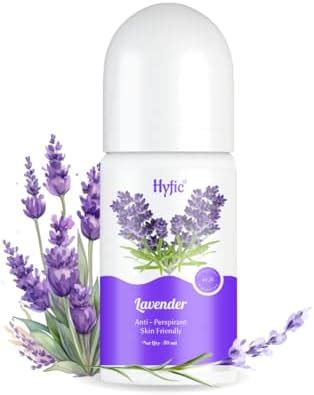Buy HYFIC Natural Lavender Bliss Underarms Roll-On Deodorant - Long ...