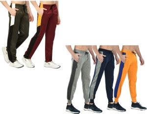 KAVYA Solid Men Multicolor Track Pants - Buy KAVYA Solid Men Multicolor ...