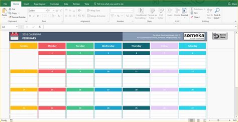 Image result for Project Calendar Template Excel