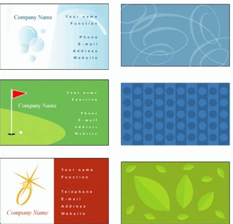 Business Card Print Out Template 的图像结果