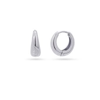 Colección Fundamentals Arete Modelo 27 15Mm Color Plata Dpe067 ...