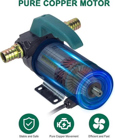 AIGMlSON AIGMISON 12V 260W Diesel Transfer Pump Electric Fuel India | Ubuy