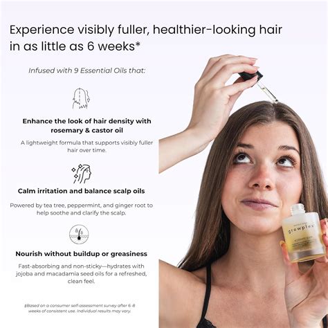 GROWPLEX Rosemary Elixir – Daily Scalp Oil with 9 Essential India | Ubuy