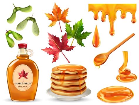 Maple syrup cartoon Images - Free Download on Freepik