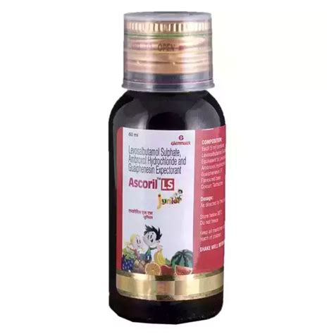 Ascoril LS Junior Expectorant 100 ml Price, Uses, Side Effects ...