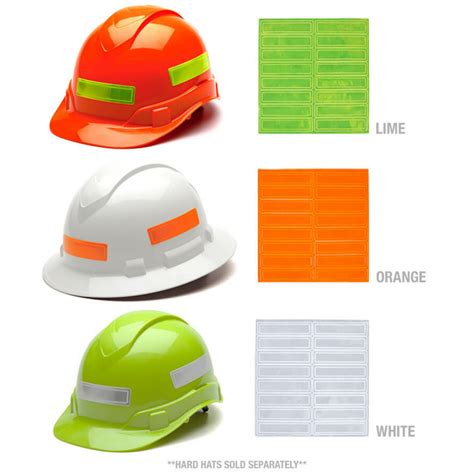 Reflective Hard Hat Stickers