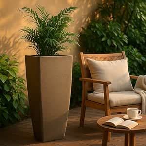 UGAOO Paris Pots for Plants (Sandstone, 32 Inches Height)| Highly ...