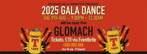 2025 Kyleakin Gala Dance with Glomach, Kyleakin Hall, Kyleakin, Isle Of ...
