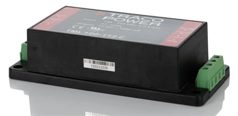 TML 100-112C TRACOPOWER | TRACOPOWER Switching Power Supply, TML 100 ...
