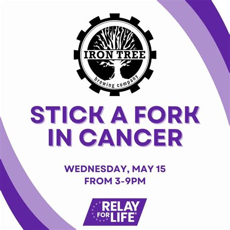 Stick a Fork in Cancer (Relay for Life Percentage Night), 5 Roanoke St ...
