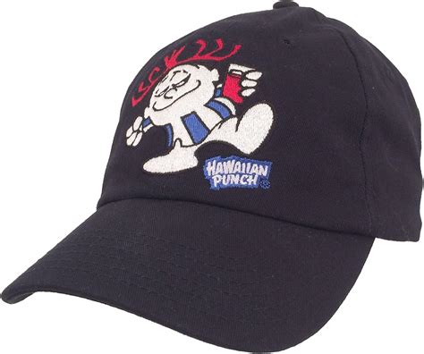 Amazon.com: Tee Luv Hawaiian Punch Hat - Retro Punchy Cartoon Mascot ...