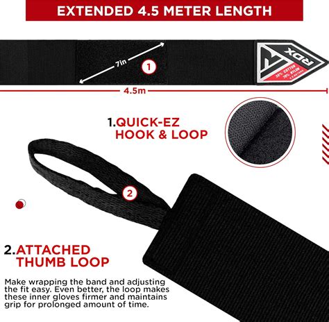 Buy RDX Boxing Gloves 12Oz with Boxing Hand Wraps Inner Gloves Men ...