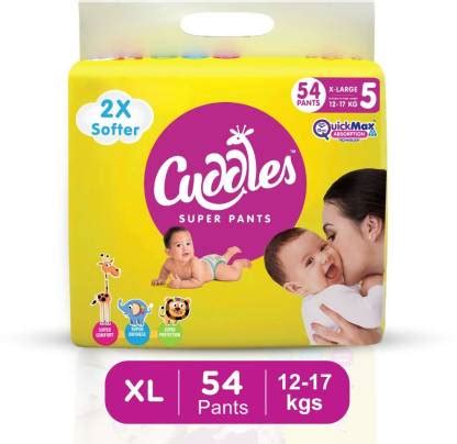 Cuddles - Super Pants Pant Style Diaper - XL - Buy 54 Cuddles - Super ...