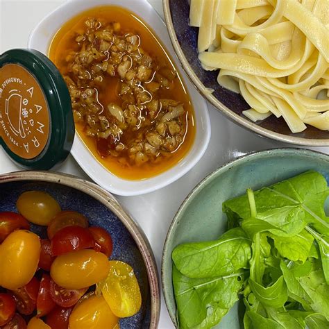 Aglio Olio Bowl with a Twist – True Leaf Farms