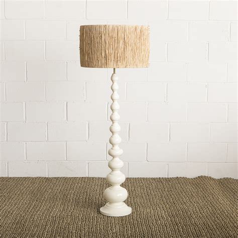 Lighting, Floor Lamps TUCANA WHITE FLOOR LAMP | Mavriki & CO