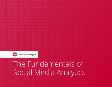 The fundamentals of social media analytics - The Fundamentals of Social ...