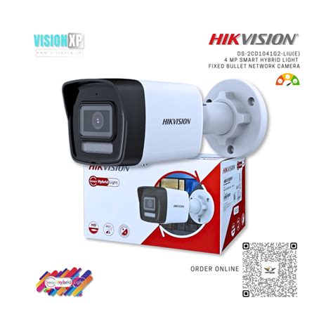 Hikvision DS-2CD1043G2-LIUF/SL 4MP Smart Hybrid Bullet Network Camera ...