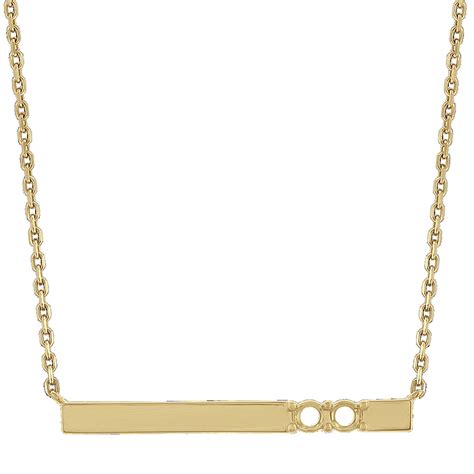 Pick-Your-Gems Bar Necklace | Shane Co.