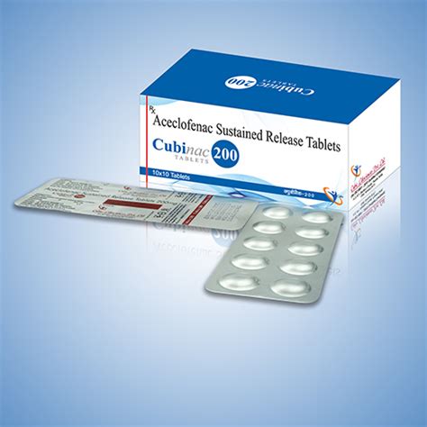 CUBINAC-200 SR Tablets Cubic Lifesciences Pvt. Ltd.