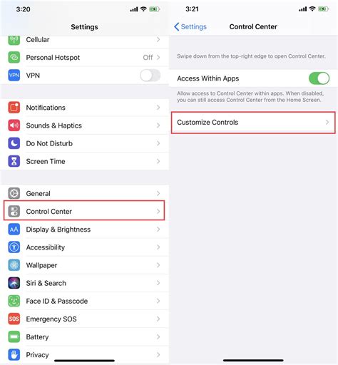 Image result for Customize Control Center iPhone