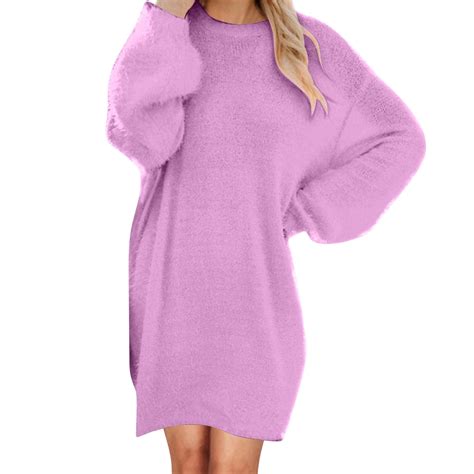 Friday deals clothes Xysaqa Women's Oversized Crew Neck Long Pullover ...