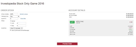 Investopedia Simulator Tutorial 的图像结果