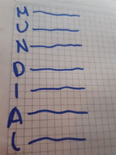 como se llama esto toca poner una palabra con cada inicial ? - Brainly.lat