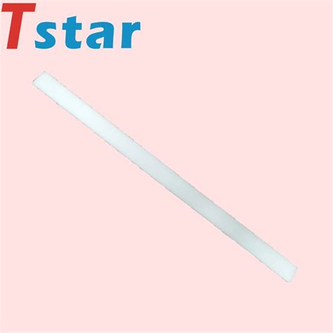 Transparent resin flat strip 1