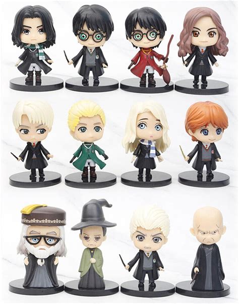 Buy AUGEN Harry Potter Set of 12 Action Figure Limited Edition for Car ...