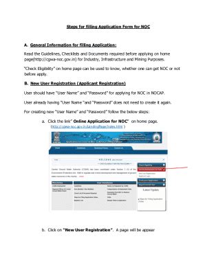 Fillable Online Cgwa Noc Format - Fill Out and Sign Printable PDF ...