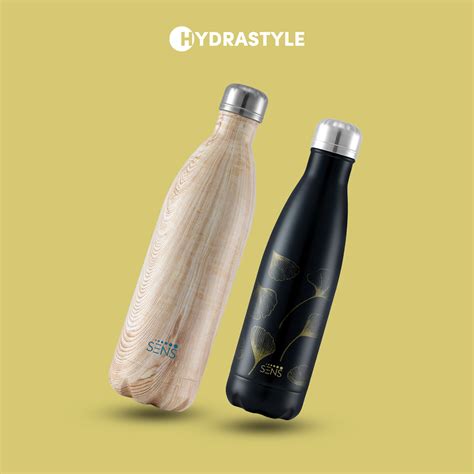 Hydra Style Water Bottle - 500ml & 1000ml | BPA-Free | SENS Life