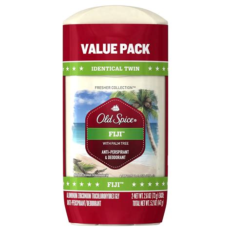 Old Spice Fresh Collection Invisible Solid Fiji Scent Men's Anti ...