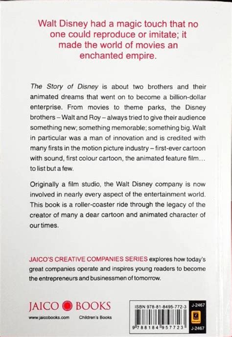 The Story of Disney : Creative Companies Series – Books and You