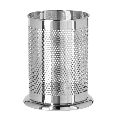 OGGI 7547 Perforated Stainless Steel Utensil Holder, 6-inch Height ...