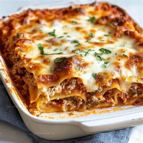 Homemade Magic: The World's Best Lasagna Recipe - Dining At Home