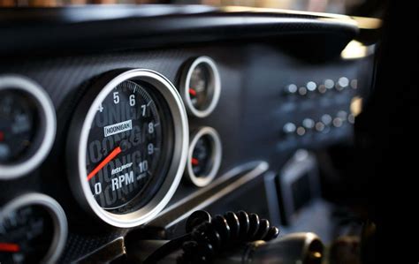 Download Hoonigan Car Tachometer Dashboard Wallpaper | Wallpapers.com